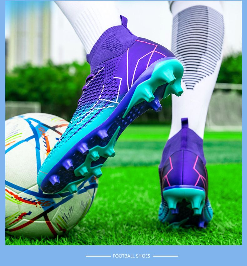 Pantofi Fotbal Bărbați Și Femei Studenți Copii Lungi Spikes Tineret Adulti Pantofi Sport_voghion.com