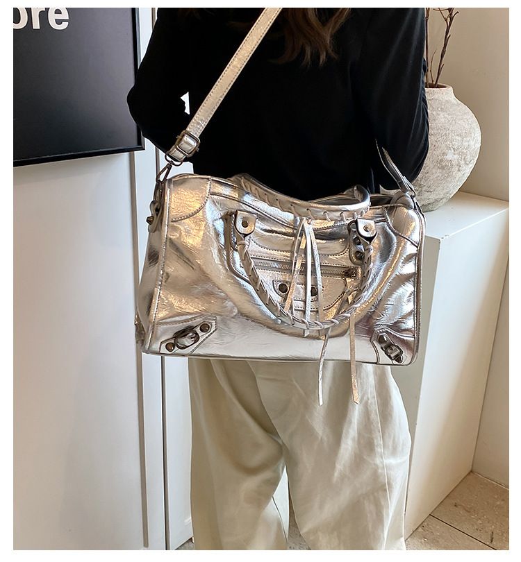 Borsa da viaggio di qualità, grande, stile semplice, a tracolla, versatile, per weekend, per brevi distanze, per vacanze, per viaggi d'affari_voghion.com
