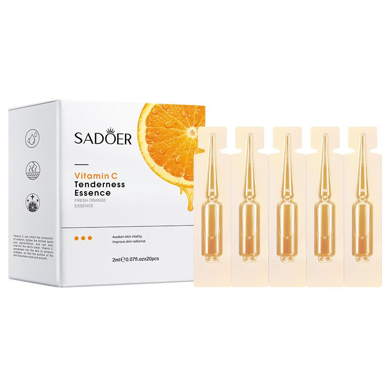 SADOER Vitamin C Essence Hydrating Moisturizing Nourishing Care Enhancing Radiance Skin Softening_voghion.com