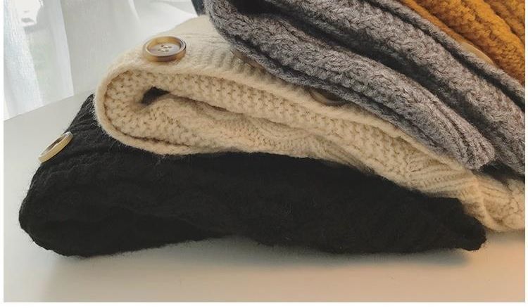 Frühling und Herbst 2022 Neue Fried Dough Twists Pullover Weste Damen Design Sinn Kleine Menschenmenge lose äußere ärmellose_voghion.com