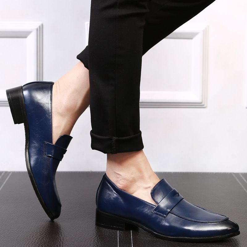 Lefu Wenzhou Leder Freizeitschuhe für Herren_voghion.com