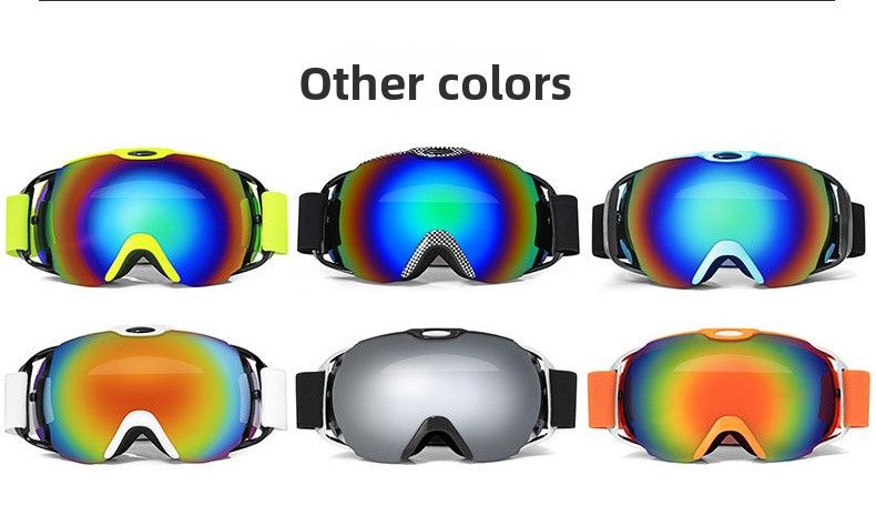 Double-layer Spherical Anti-fog Goggles Outdoor Equipment Eye Protection Windproof Ski Glasses With Clip-on Prescription_voghion.com