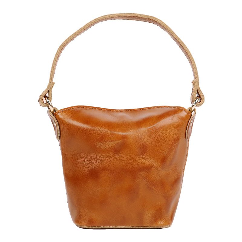 Versatile portamonete in vera pelle, squisito e grazioso, porta carte da donna, tracolla in pelle bovina conciata al vegetale_voghion.com