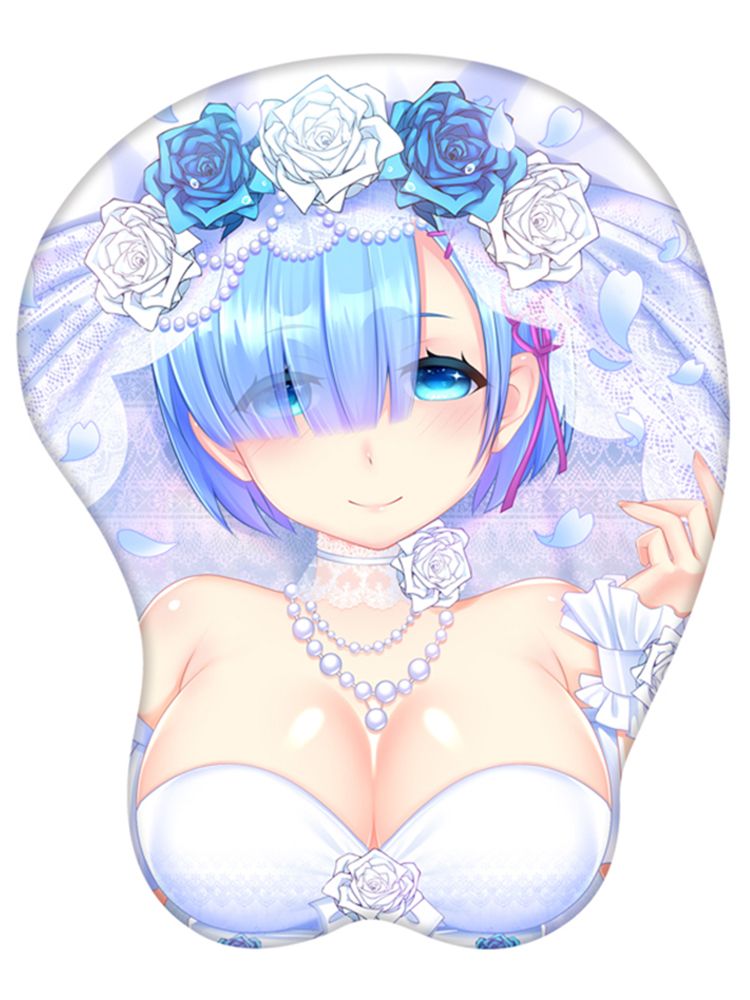 Original Remram Computer Office Game 3D Stereo Wristband Wrist Mouse Pad Anime Peripheral_voghion.com