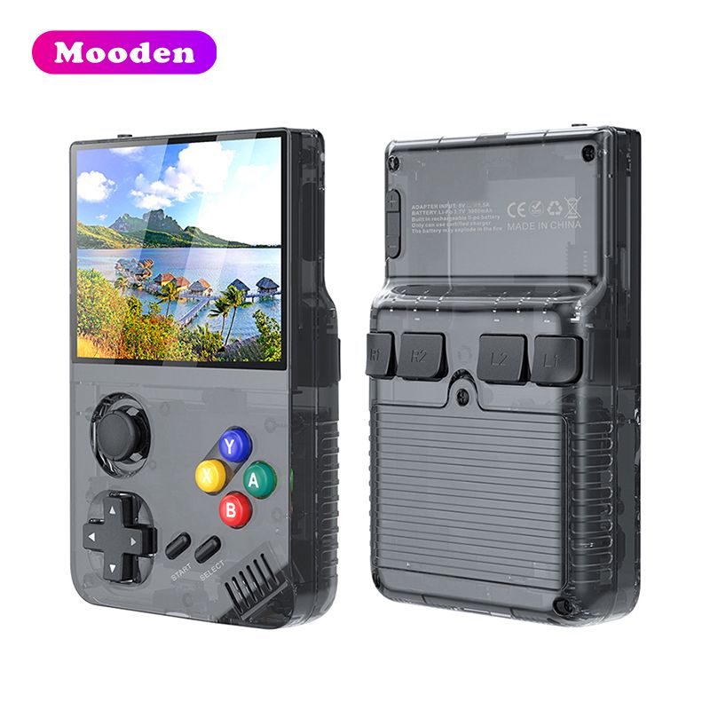 L M19 LCD 3,5-Zoll-Bildschirm Linux-System 64 GB tragbare Handheld-Spielekonsole_voghion.com