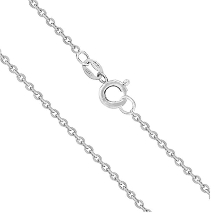 16-26 Zoll Legierung Oval Anhänger Kreuz Kette Damen Halskette_voghion.com