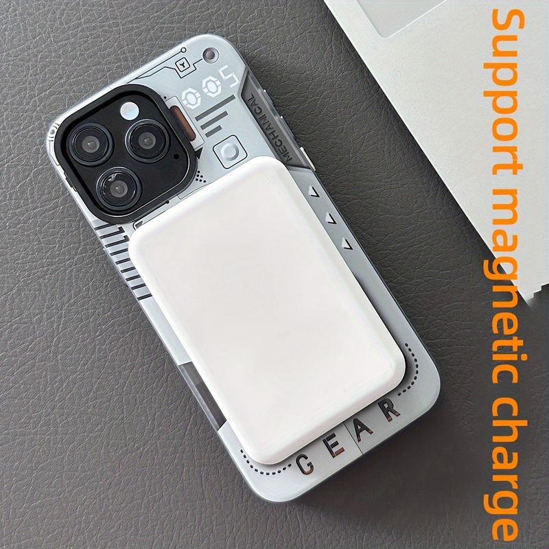 For 15PROMAX-teknologi Mekanisk opptrekk med magnetisk sugefunksjon Mobiltelefondeksel For 14PROMAX Personlig kreativ 13 mobiltelefon_voghion.com