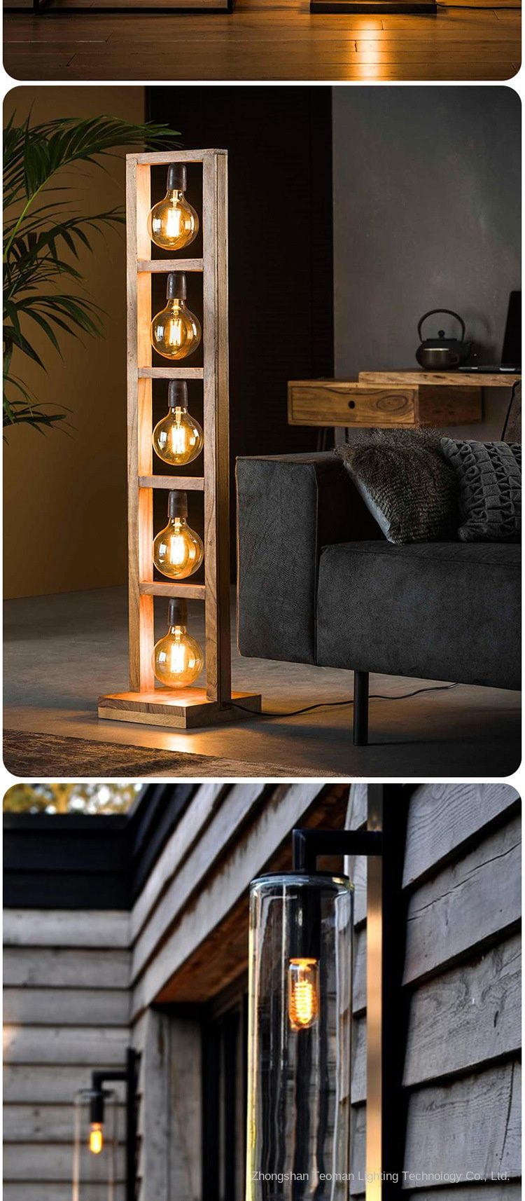 Edisonova volframova žarulja s mogućnošću prigušivanja, LED vintage E27 vijčana retro nostalgična stolna lampa od 40 W, topla žarulja_voghion.com