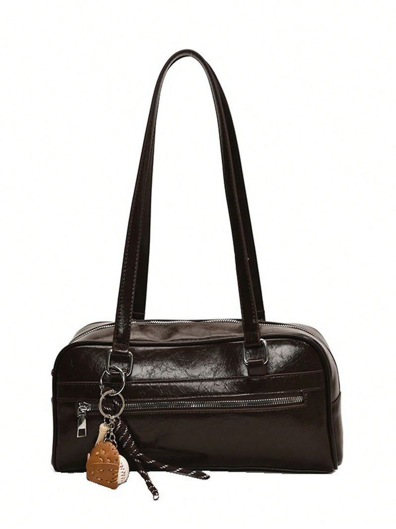 Borsa vintage, borsa a tracolla da donna di qualità, nuova di zecca, con grande capacità_voghion.com