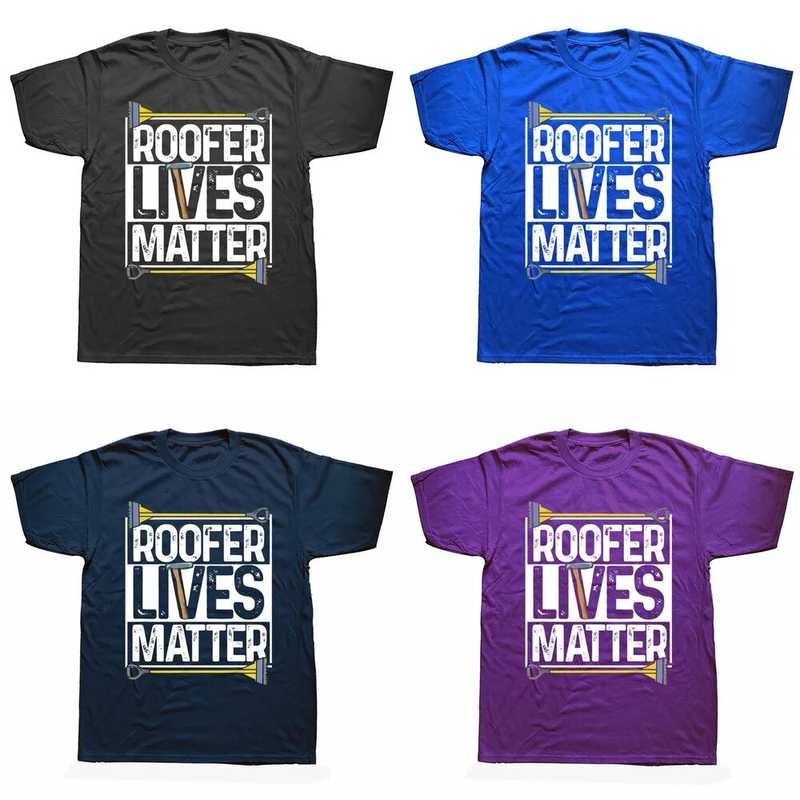 Taktekker Lives Matter Morsomme Taktekker T-skjorter Grafisk Streetwear Kortermet Bursdagsgaver Sommerstil T-skjorte Herre_voghion.com