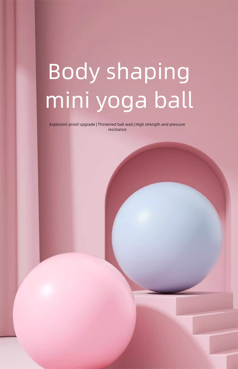 Palla per l'equilibrio yoga, ginnastica per fianchi, Pilates, piccola, ispessita, antideflagrante, attrezzatura per il fitness_voghion.com