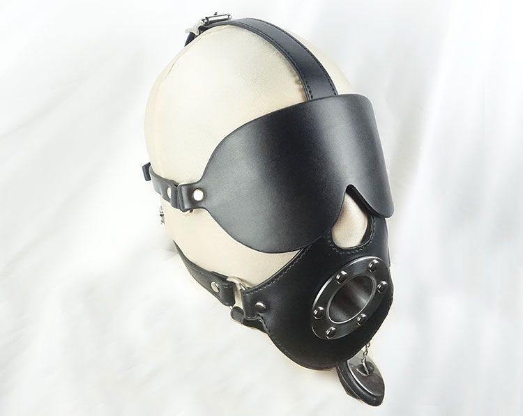 Harnais de cheval fixe en acier inoxydable avec gorge profonde et boule SM, esclave de toilettes forcé à l'eau bénite, bâillon, bouchon buccal sexy_voghion.com