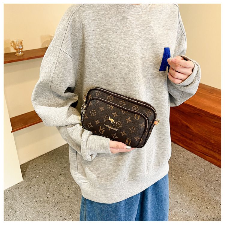 Borsa a mano di fascia alta Borsa a tracolla piccola profumata da donna Borsa a tracolla singola di marca alla moda Borsa a tracolla singola Borsa quadrata piccola alla moda_voghion.com