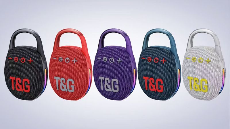 Hiking Bluetooth Speaker Mini Audio Outdoor Portable Hanging Buckle Subwoofer Biking Walking Travel Equipment Clip45_voghion.com