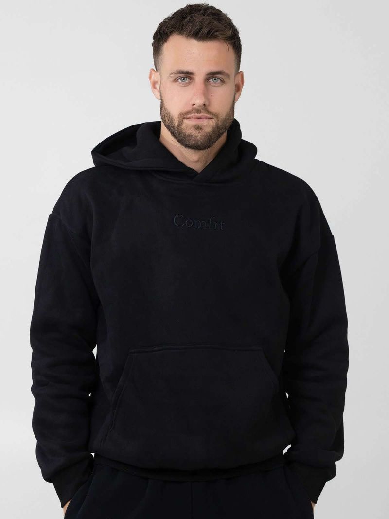 Women's Clothing Heavy Printing Oversize Hoodie Casual Loose Sweatpants Set_voghion.com
