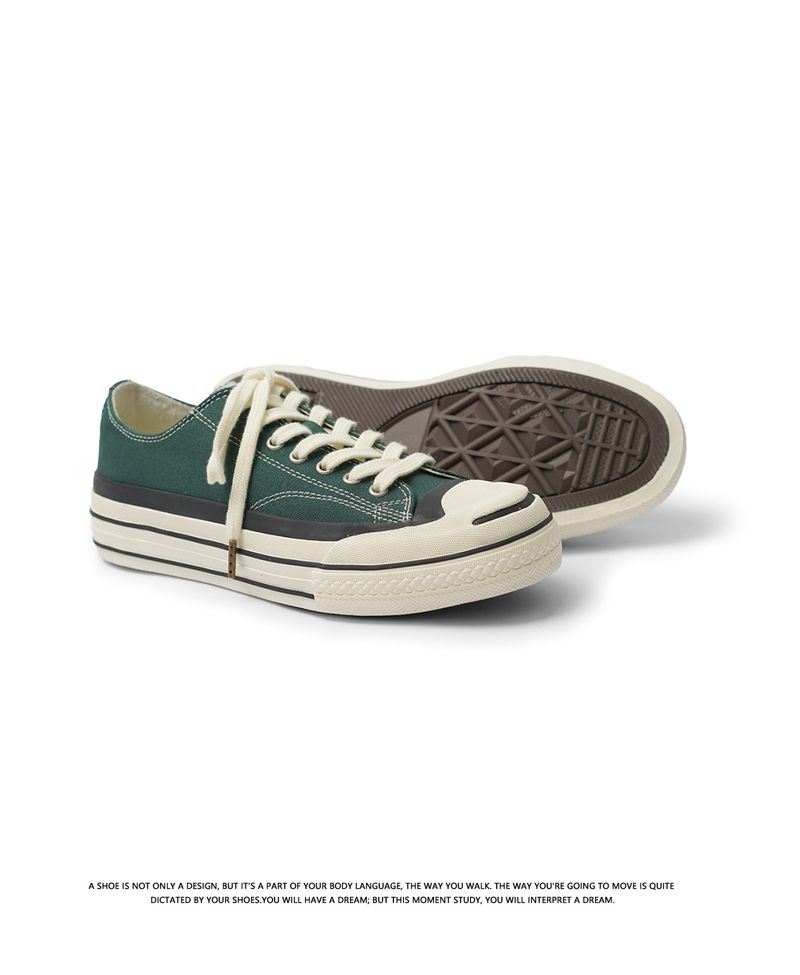 2024 novos sapatos brancos masculinos e femininos com sola grossa e respirável, lona com aumento de altura e cano baixo, da moda, japoneses e_voghion.com