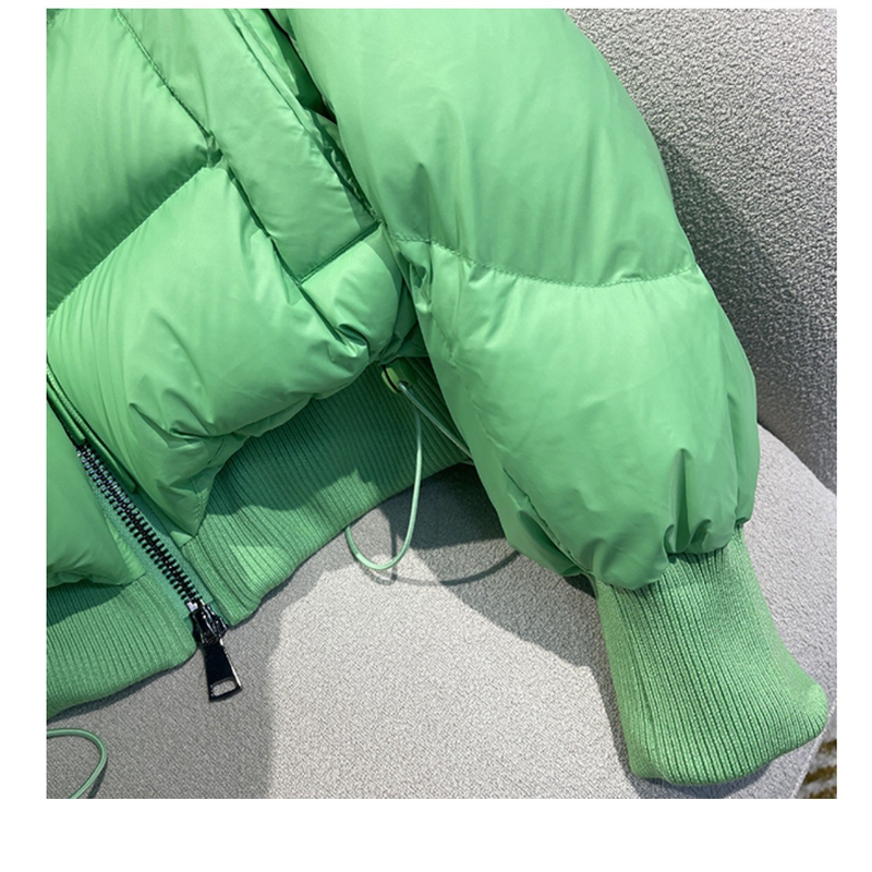 Naiste mood suure kraega pesukarukarva valge Soe jope_voghion.com