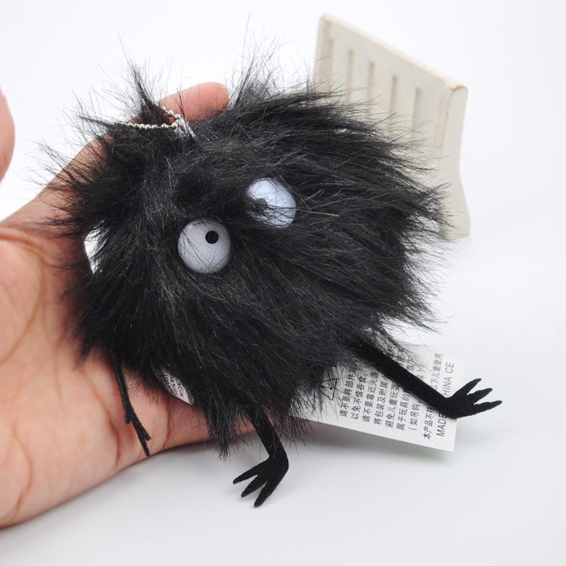 My Totoro Adorable Neighbor Dust Bunnies Soft Plush Keychain Kids For Toy_voghion.com
