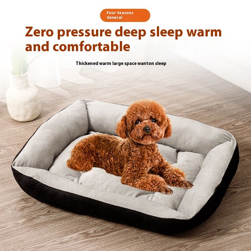 Cuscino per animali domestici Candy, orsacchiotto per gatti, letto per cani, caldo invernale e di lunga durata_voghion.com