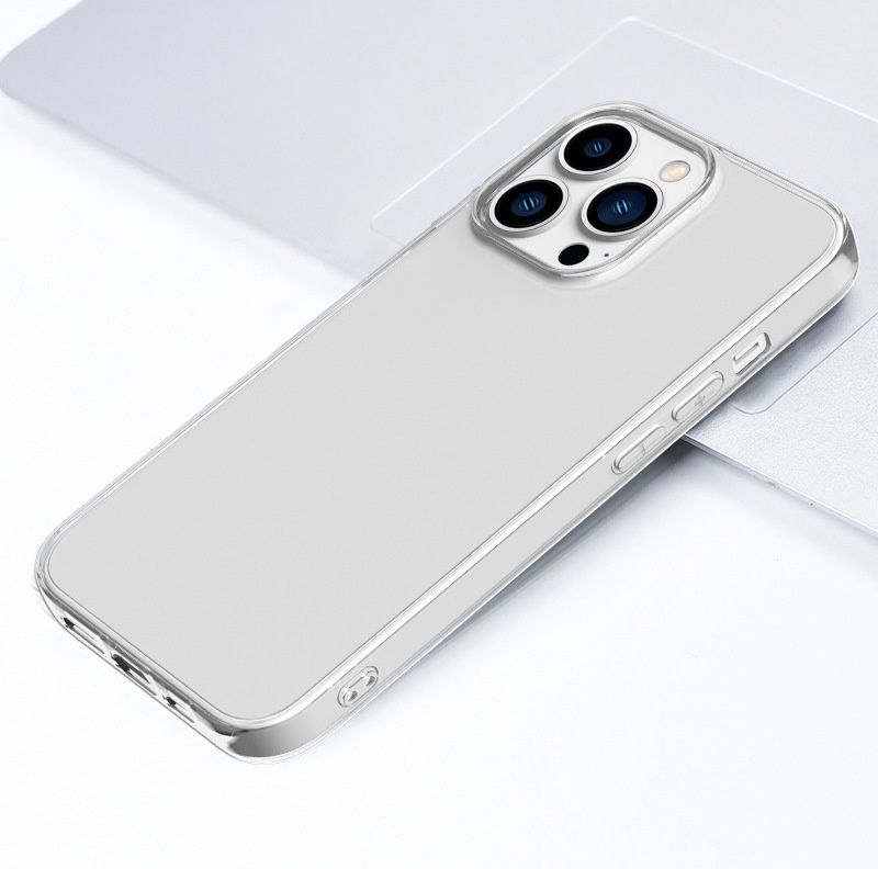 Digitex Schutzhülle aus wasserdichtem, strukturiertem Silikon für iPhone 13 Pro, 15, 14 und 17 – vollständige Abdeckung, transparent_voghion.com