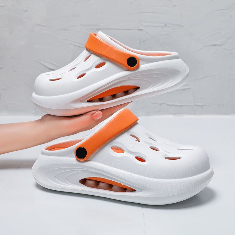 Strictly Select 2025 Neue modische Lochschuhe für Damen mit einem kotähnlichen Gefühl, dicken Sohlen für den Außenbereich, EVA-Sandalen für_voghion.com