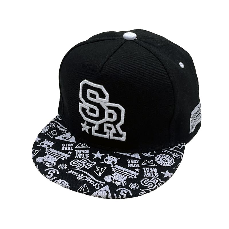 Herrenhüte Baseballmütze mit flacher Krempe und Buchstaben, trendige Graffiti-Krempe, Sommer-Streetdance-Hip-Hop-Mütze, Sonnenschutz für den Außenbereich, Entenschnabelkappe_voghion.com
