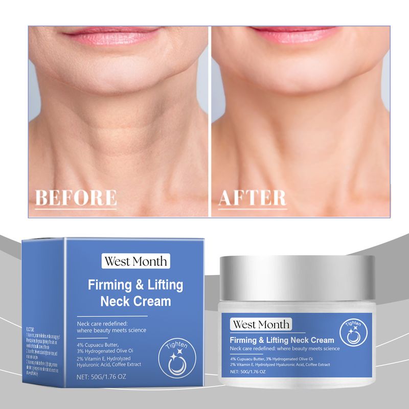 West&Month Neck Firming Cream, Gently Nourishes Neck Lines And Improves Skin Elasticity Moisturizer_voghion.com