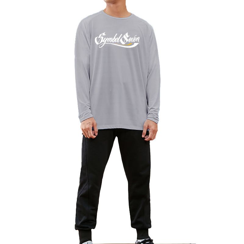 Herbst Neues Sport-T-Shirt für Herren im dünnen Stil, schnelltrocknend, schweißableitend, Training, langärmelig, Aufwärm-Basketball, Fitness_voghion.com