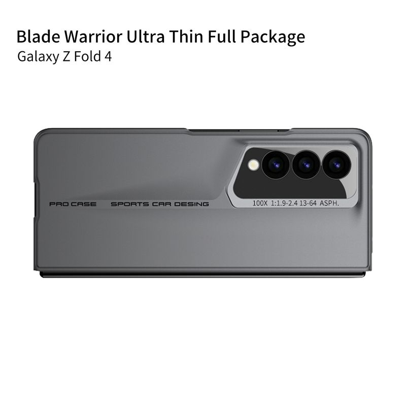 Samsung ZFold4 katlanır ekranlı cep telefonu kılıfı bıçak mat sert kılıf Fold5 lens her şey dahil kılıf moda ins için geçerlidir_voghion.com