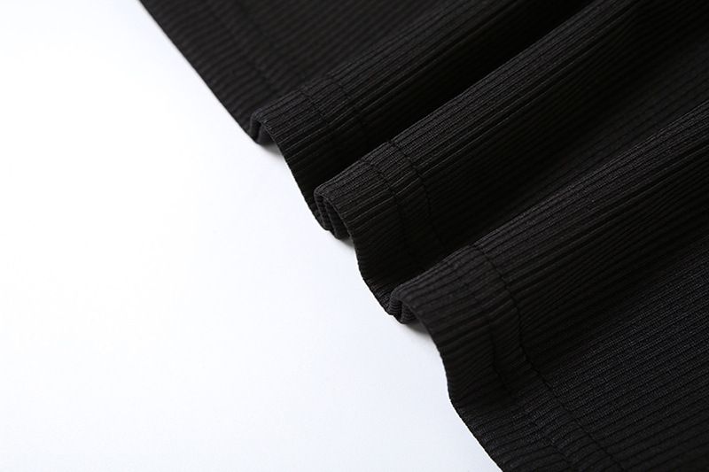 Damenbekleidung Herbstmode Lässig Rundhals Einfarbig Slim Fit I-förmige Weste Hohe Taille Shorts Anzug_voghion.com