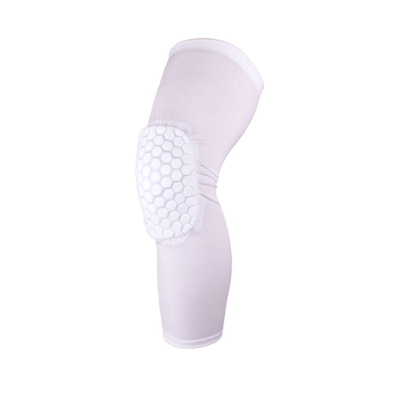 Basketball Honeycomb Knee Leg For Sports Collision Prevention, High Elasticity, Breathability, And Quick Drying_voghion.com