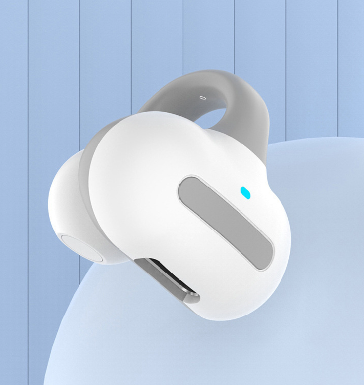 M-S8 Clip-On Bluetooth-Kopfhörer, neue kabellose Stereo-Kopfhörer mit Clip, Einzelohr-Kopfhörer, Lautstärkeregelung für Laufen, Business, Luftleitung_voghion.com