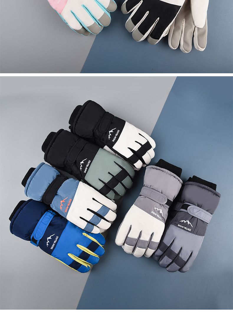 Winter für Männer und Frauen, warm, Radfahren, kältebeständig, Fleece-gefüttert, verdickt, winddicht, wasserdicht, Motorrad, Skifahren,_voghion.com