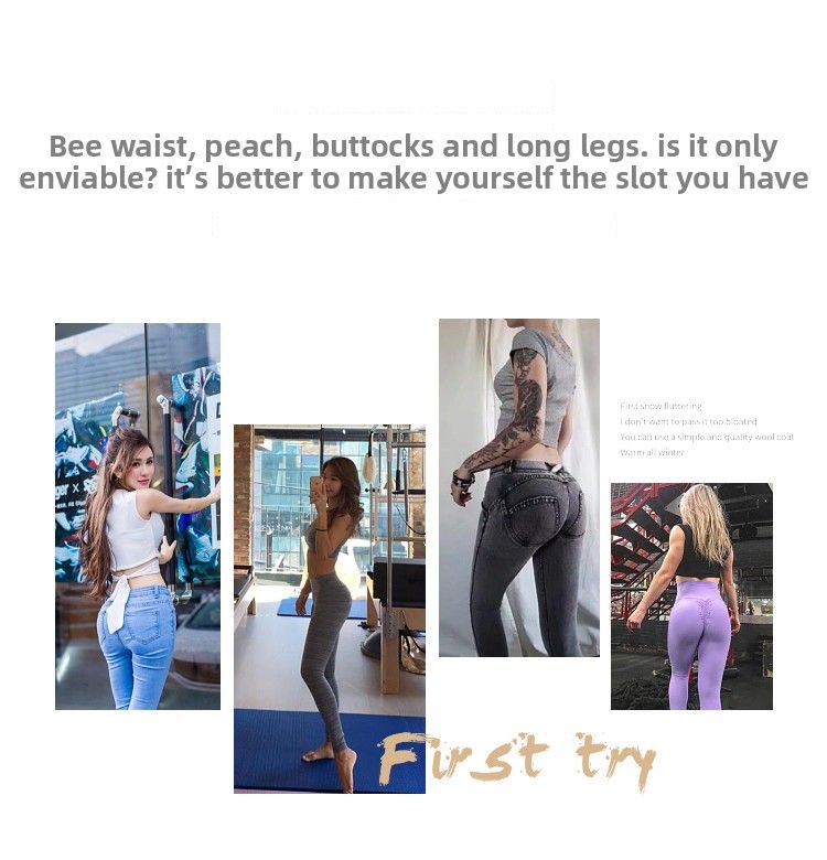 ZE Fitness Yoga Glute Lifting Magic Elastic Loop Resistance Band Peach Butt Training_voghion.com