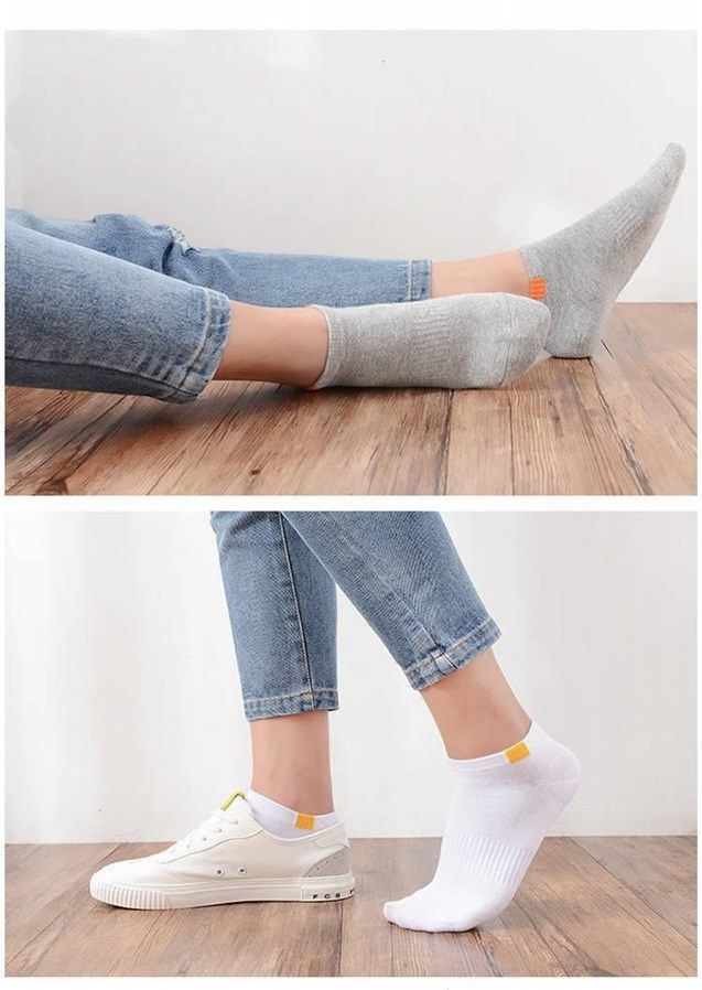 Spring Summer Short Men's Classic Shallow Low Cut Breathable And Sweat Absorbing Boat Socks Sports Socks_voghion.com