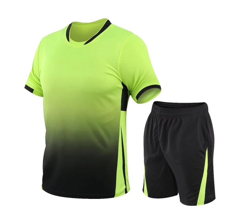 912 kortærmet jakkesæt Løbedragt Sportstøj Træningsdragt Bjergbestigning Fritid M-5xl_voghion.com