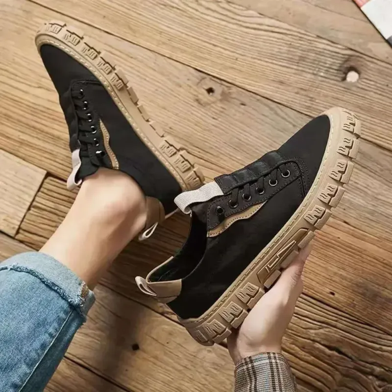 Flats Sneakers New Casual One Pedal Breathable Loafers Stylish And Comfortable High End Brand Shoes For Men Ddmysaturn_voghion.com