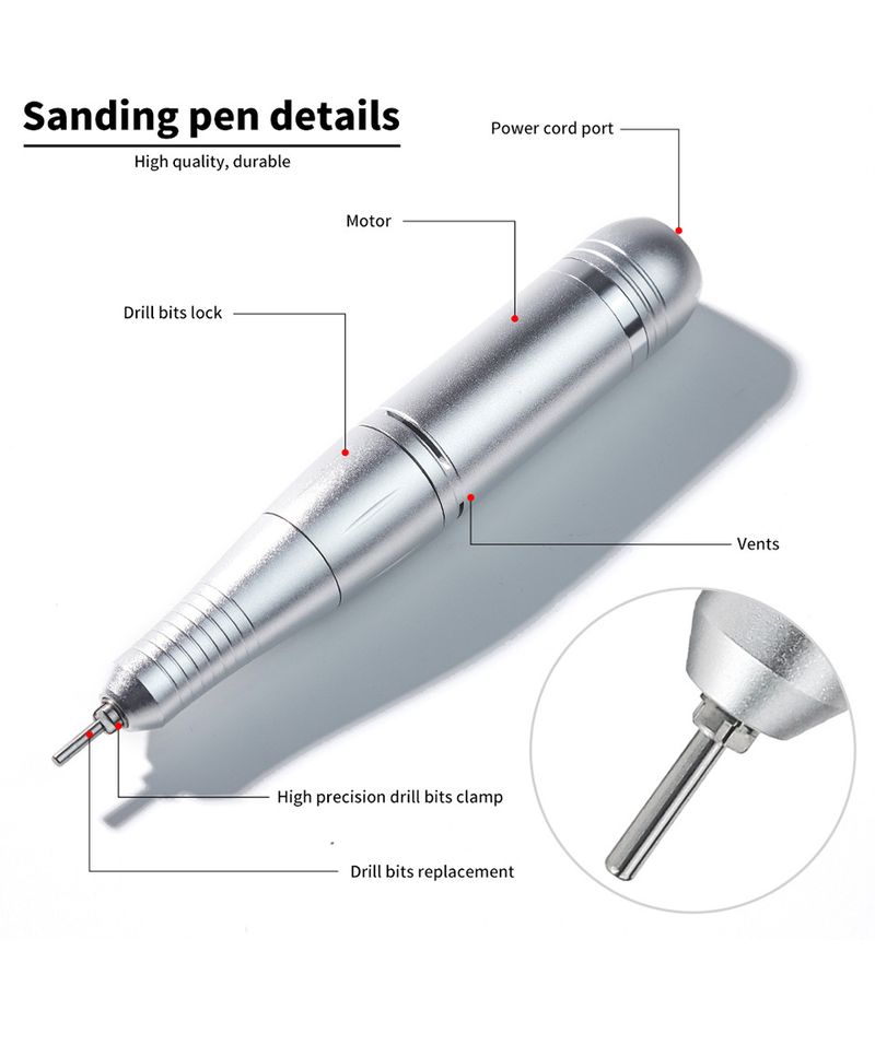 Nouvelle machine électrique rechargeable pour enlever le vernis à ongles, portable et exclusivement réservée aux salons de manucure_voghion.com