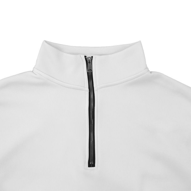 NOKOMETA Popular Autumn And Winter Men's Casual Solid Color Long-sleeved European And American Half-zipper Stand-up Collar Long-sleeved Sweater Men_voghion.com