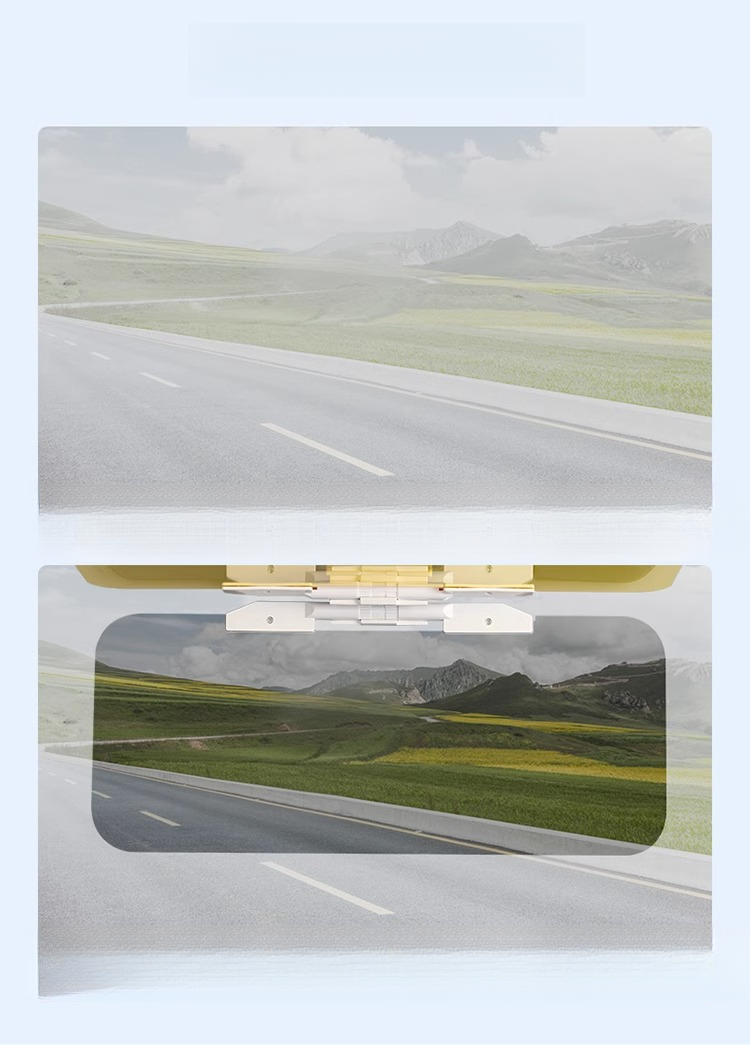 Car Vision Goddelijk Wapen, Sterrenzonnescherm, Anti-reflectiespiegel, Dubbele bestuurdersbril, Dag en nacht_voghion.com