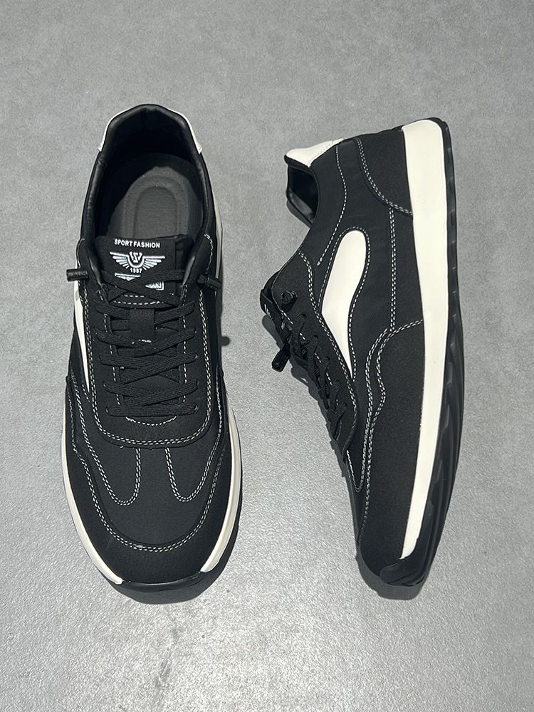 New High-End Cloth Spring Breathable Ice Silk White Shoes Men's Slip-On Lightweight Soft Sole Casual Sneakers_voghion.com