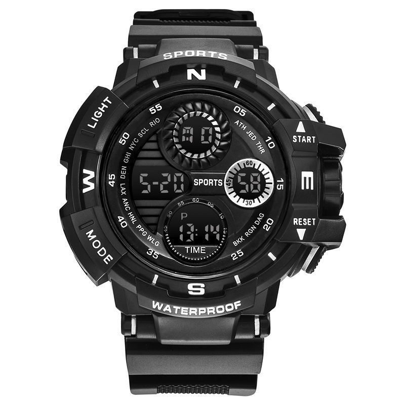 Orologio per bambini per ragazzi e ragazze, versione coreana, semplice, 50 metri, impermeabile, per nuoto, sport, adolescenti, studenti delle scuole superiori, orologio elettronico con sveglia_voghion.com