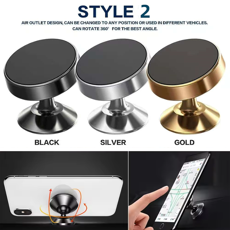 Magnetischer Autotelefonhalter, universeller Autotelefonständer für iPhone, Xiaomi, Huawei, Samsung, Armaturenbrett, Wandmontage, Automagnetaufkleber_voghion.com