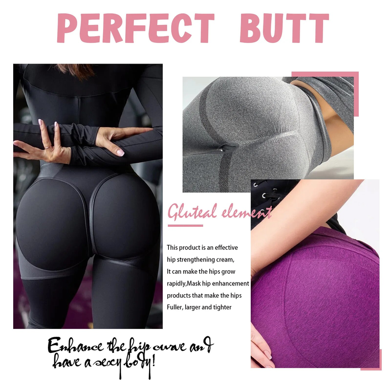 Crema per l'ingrandimento dei glutei Previene il cedimento Miglioramento dei fianchi Liftting Firm Idratante Sexy Ladies Big Peach Butt Crema rimpolpante_voghion.com