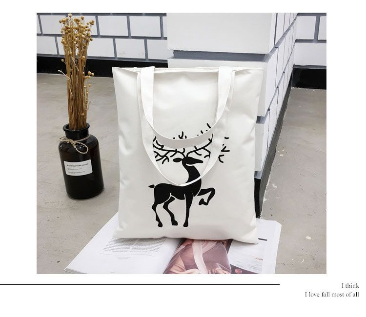 Τσάντα ώμου φοιτητικής μόδας, casual, τσάντα αγορών, δημιουργική, κάθετη, τετράγωνη τσάντα_voghion.com