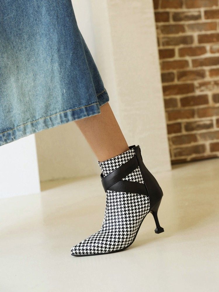 Stivaletti da donna, stivaletti corti autunno inverno, nuovi stivaletti corti_voghion.com