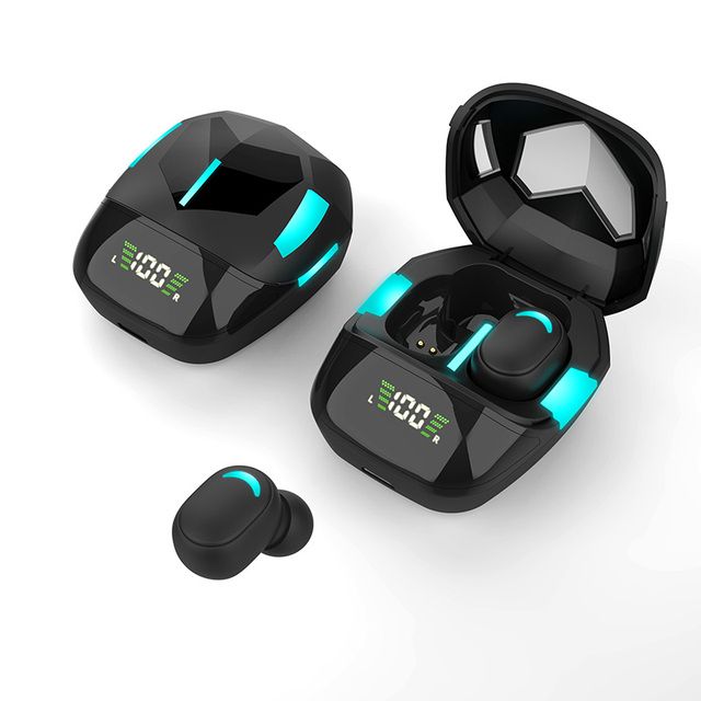 Tws Wireless fone Bluetooth low-verzögerung headset subwoofer headphoens HD ohrstöpsel mit mikrofon audifonos bluetooth inalambrico_voghion.com