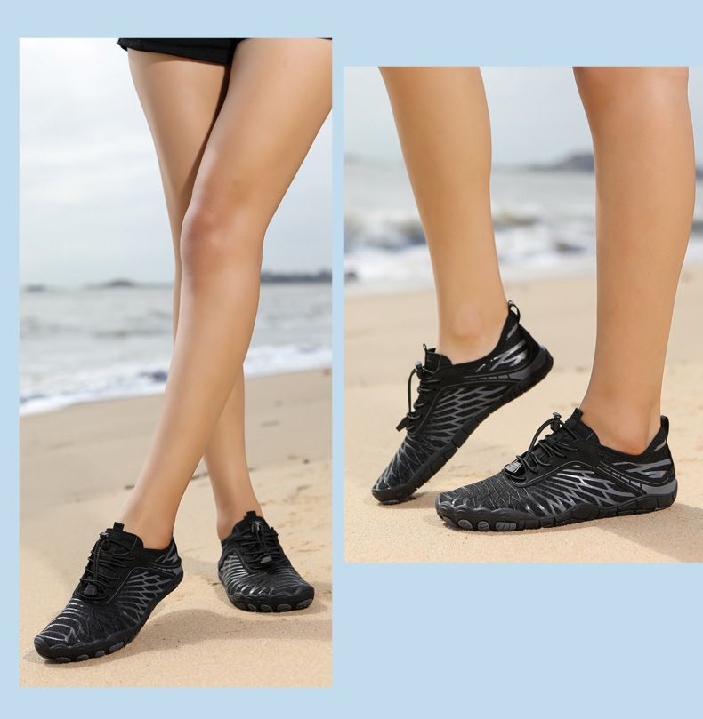 New Couple Five-Toe Women's Water Non-Slip Diving Snorkeling Swimming Rafting Fishing Wading Beach Shoes_voghion.com