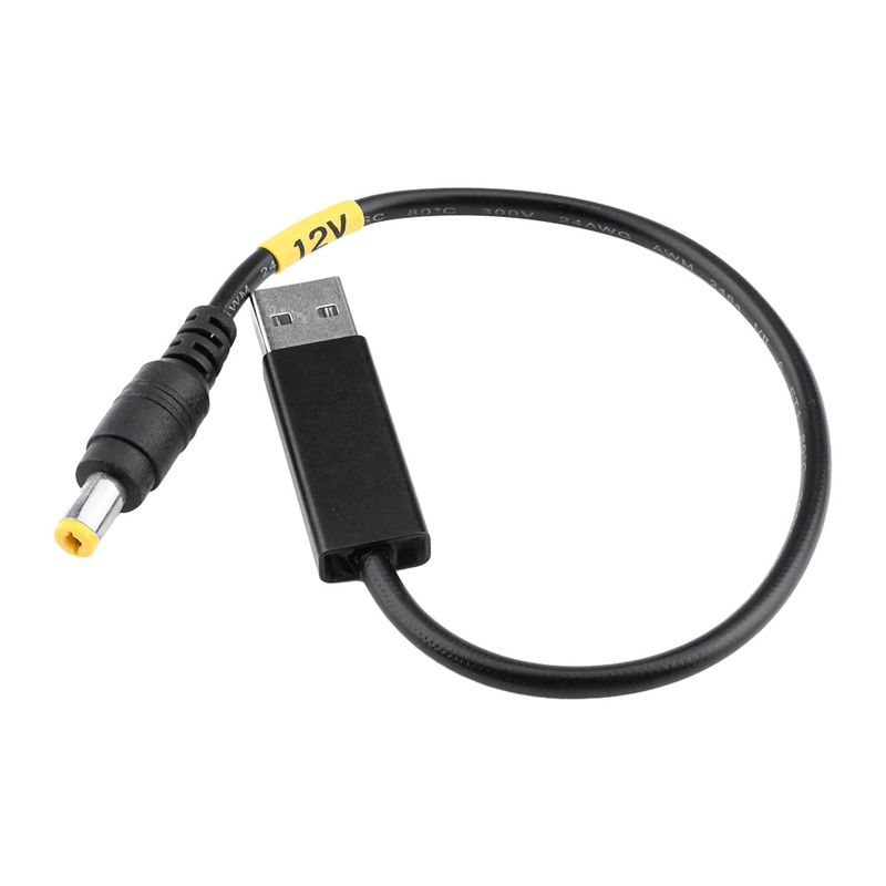 Power Boost Line 5V bis DC 9V / 12V Step UP Modul USB Converter Adapter Router Kabel 2.1x5.5mm Plug_voghion.com