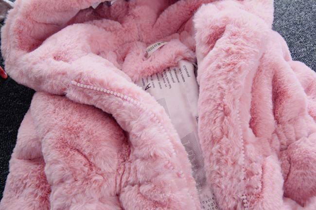 Abbigliamento per bambini Cappotto in pelliccia sintetica per bambini, spesso, taglia piccola e media, stile coreano, cappotto in pelliccia sintetica per bambine, cappotto in cotone per neonati_voghion.com